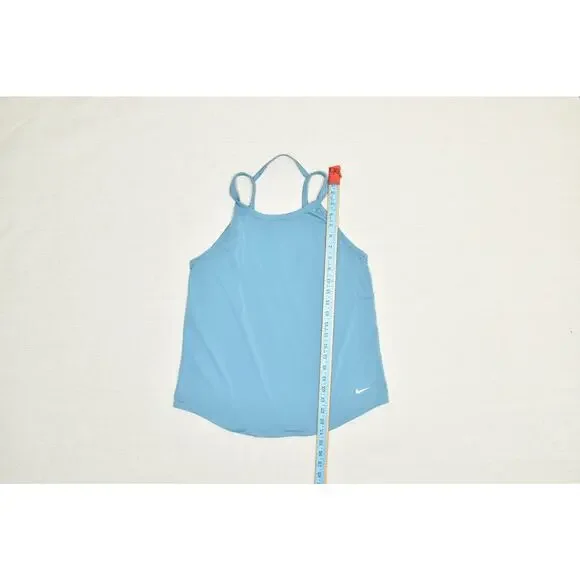 Nike Women's Light Blue Racerback Dri-FIT Tank Top Fitness Gym Size S Used - Picture 8 of 8